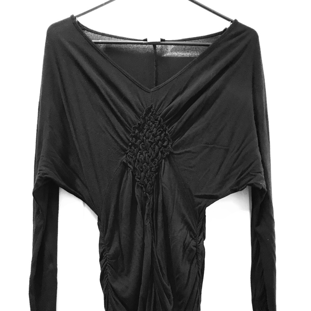 Long black shirt